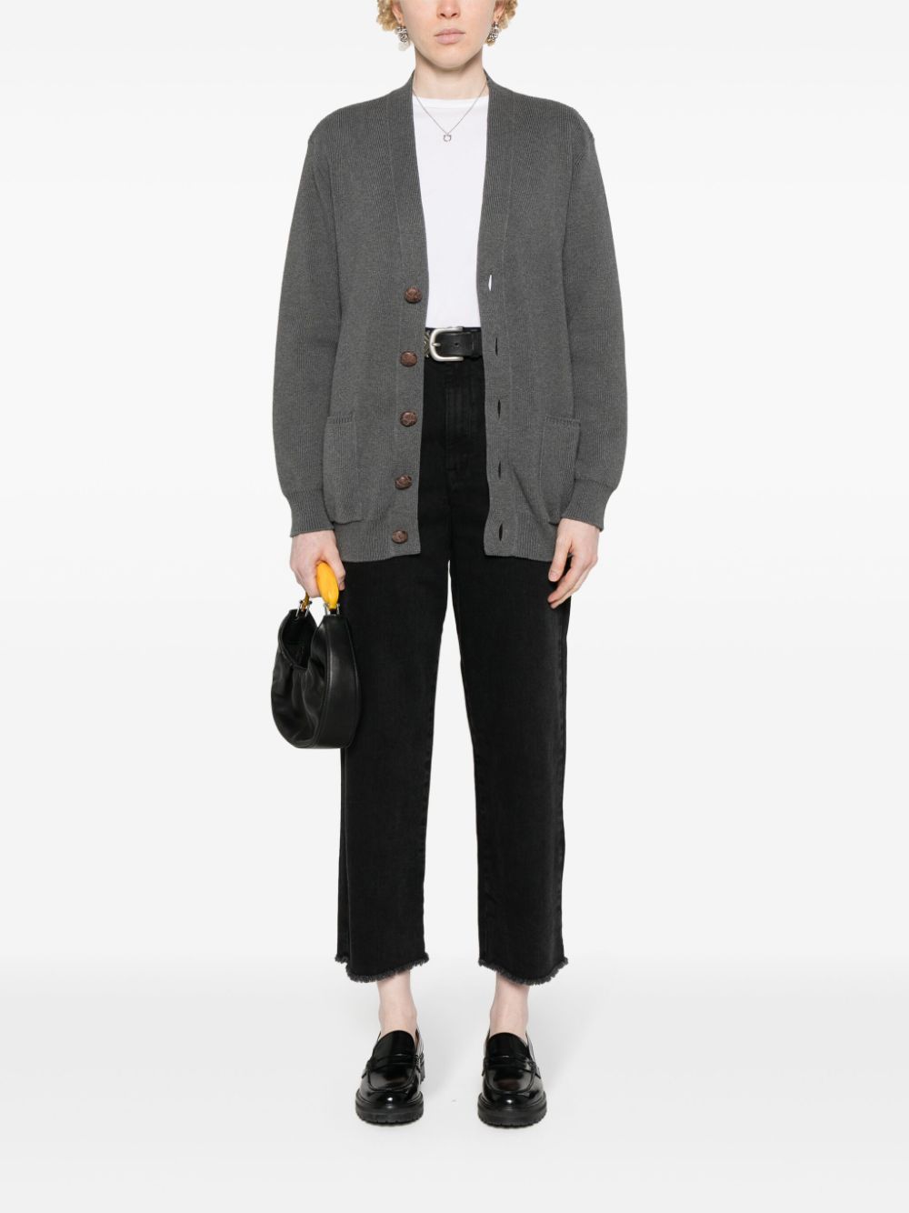 Golden Goose Cotton V-Necked Cardigan