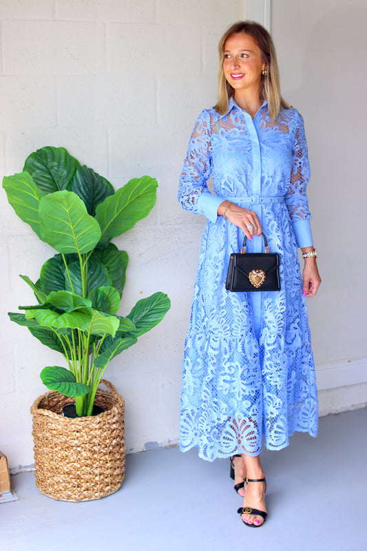Istanbul lace maxi dress pre order