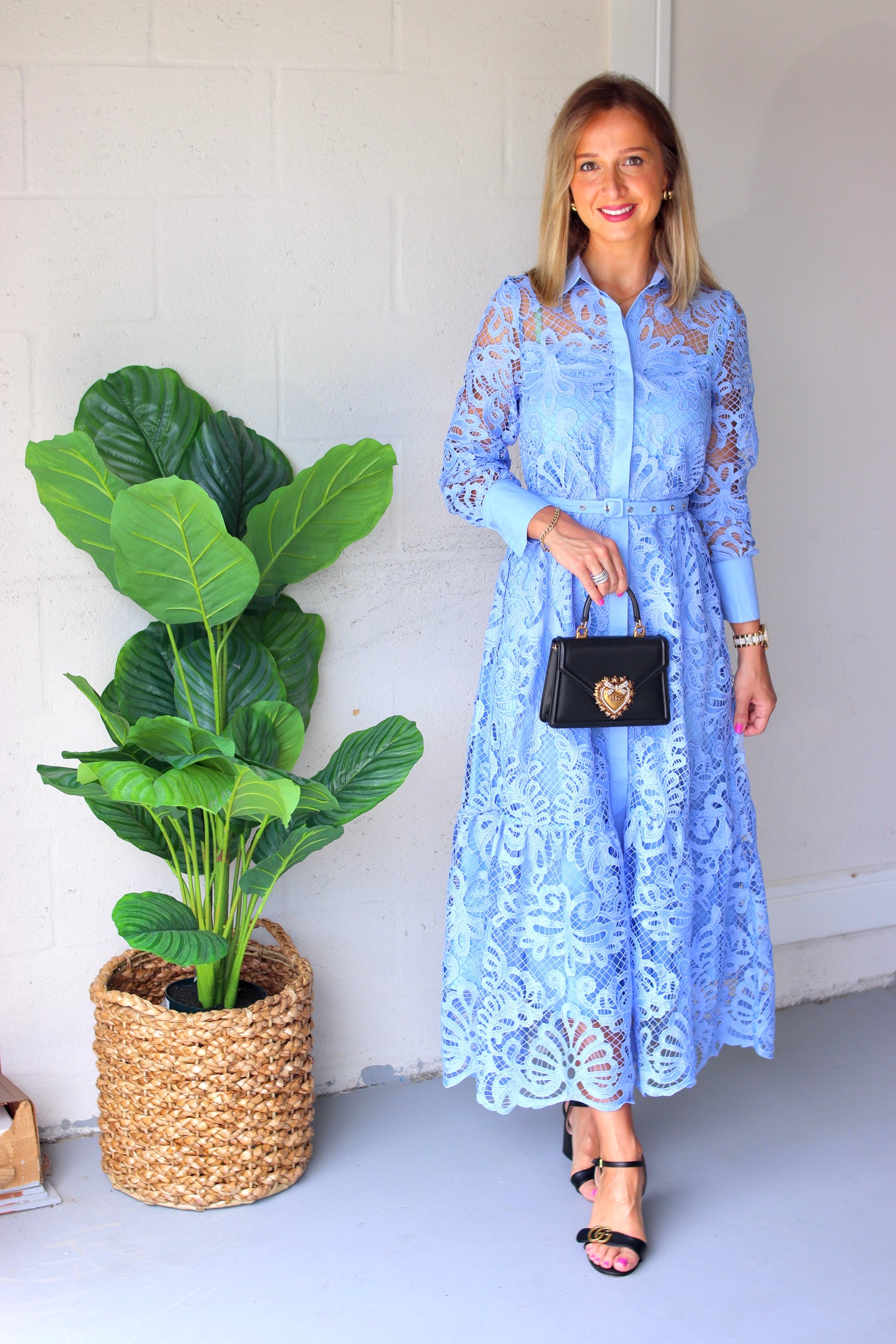 Istanbul lace maxi dress pre order