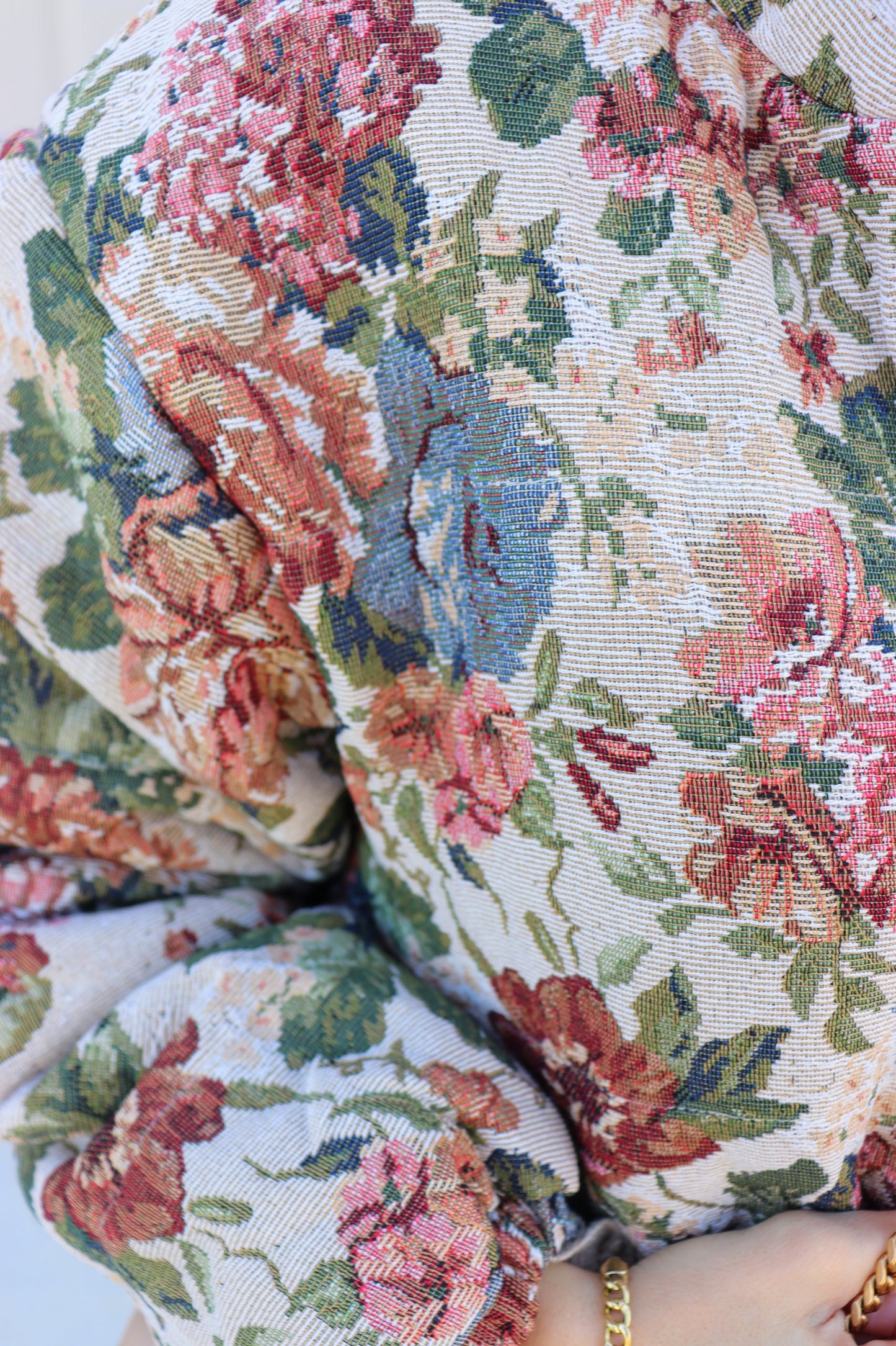 Doudoune fleurie Victoria