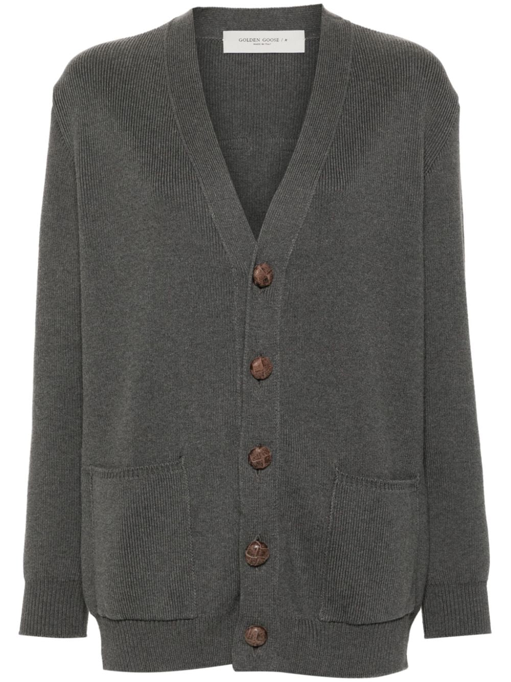 Golden Goose Cotton V-Necked Cardigan