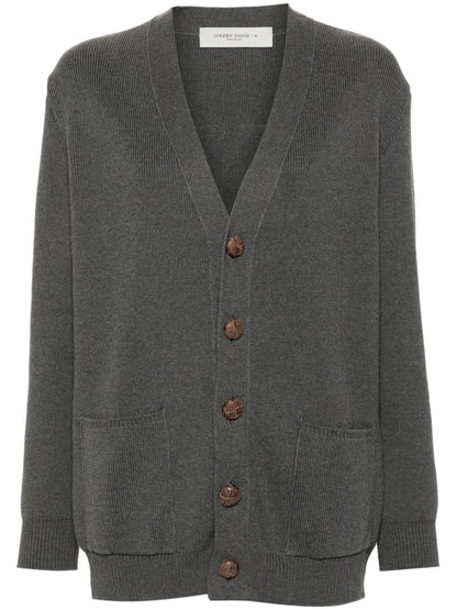Golden Goose Cotton V-Necked Cardigan