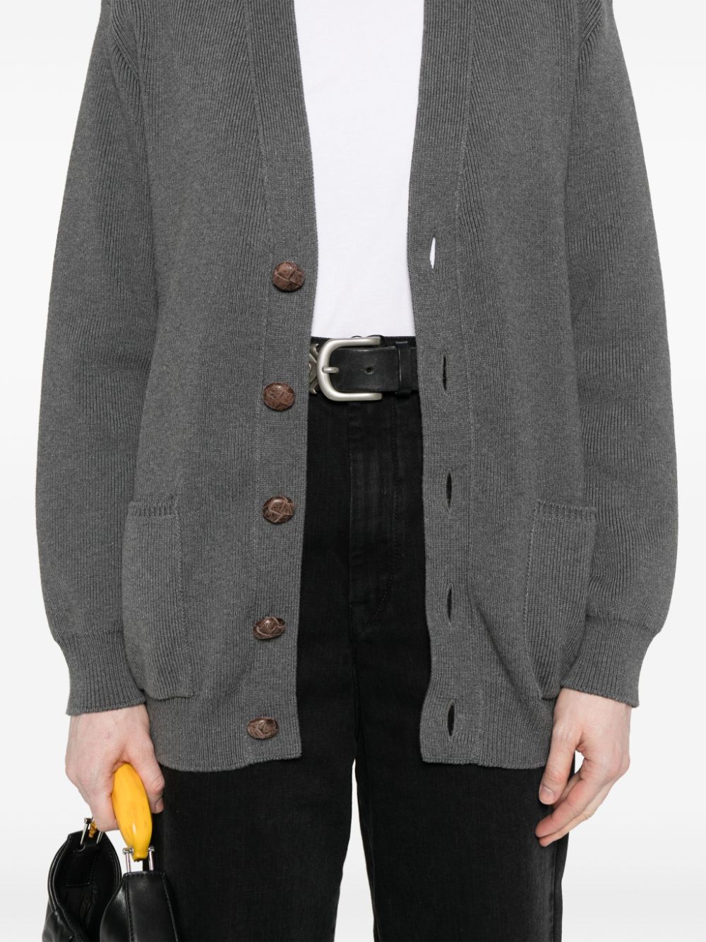 Golden Goose Cotton V-Necked Cardigan