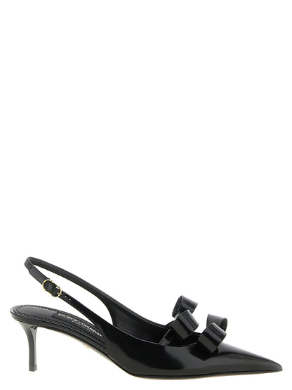 Dolce & Gabbana Coeur Slingbacks