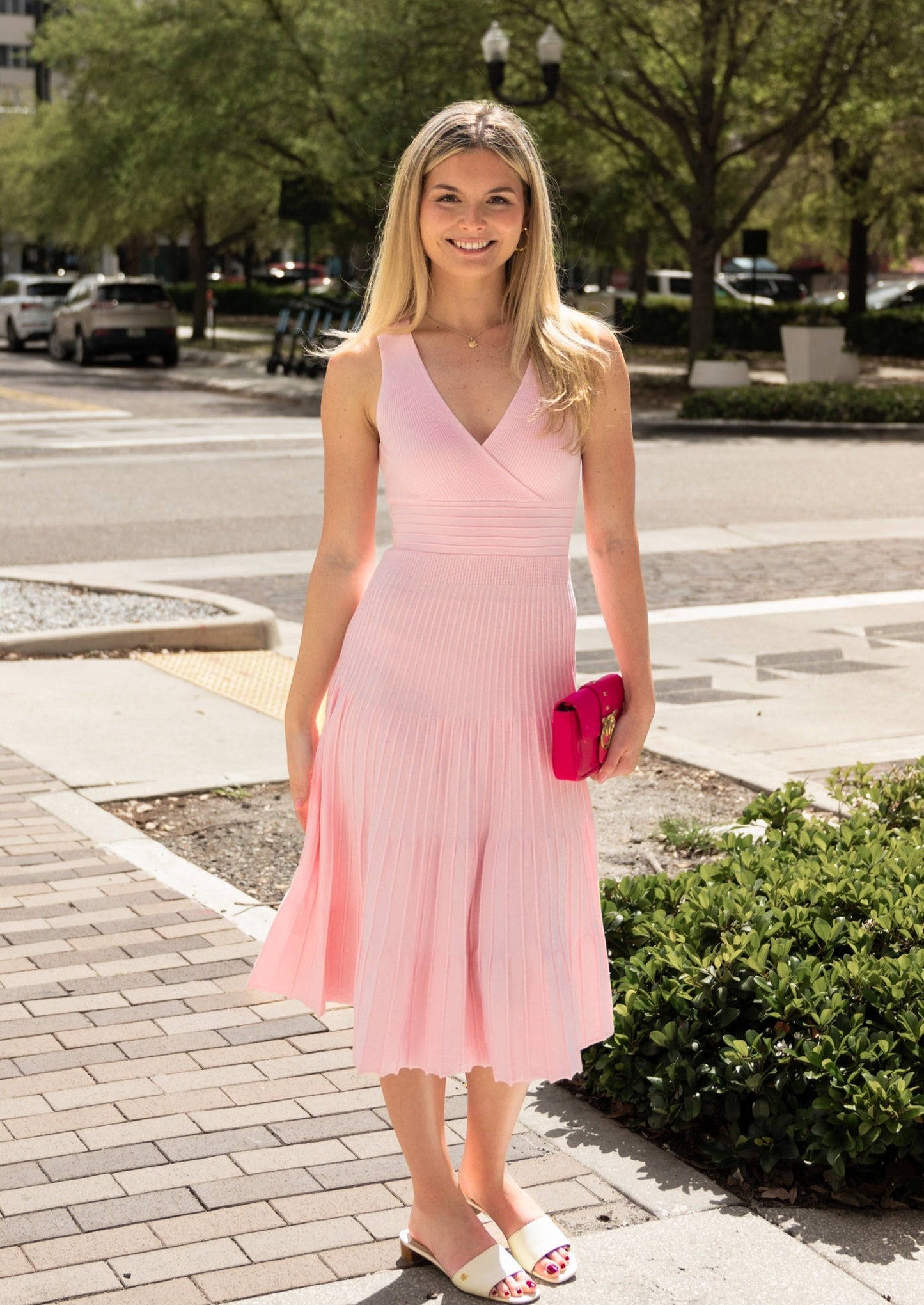 Madrid Dress - Pink