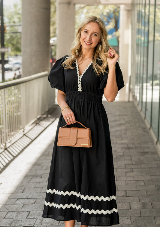 Palermo Dress- Black