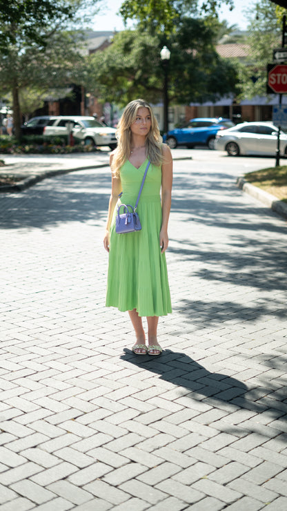 Madrid Dress - Pistachio