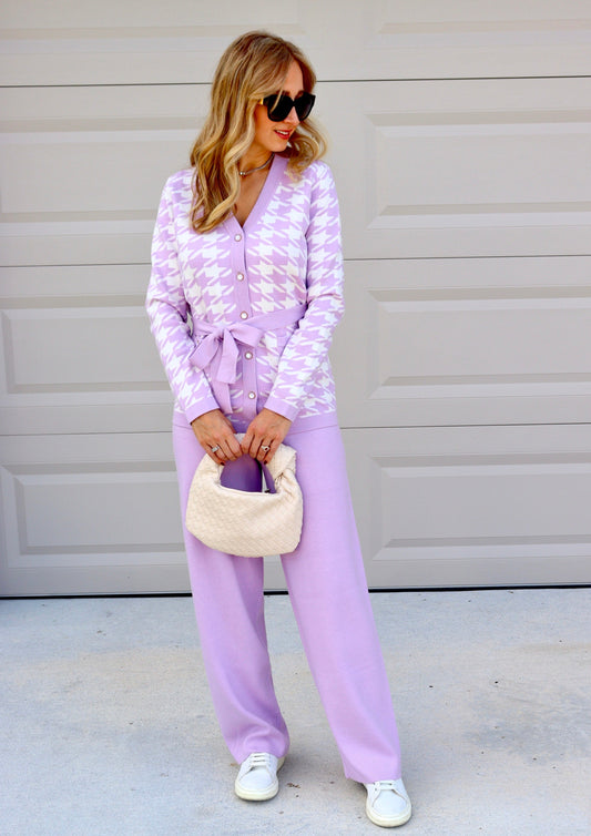 NYC Purple Long Sleeve Set